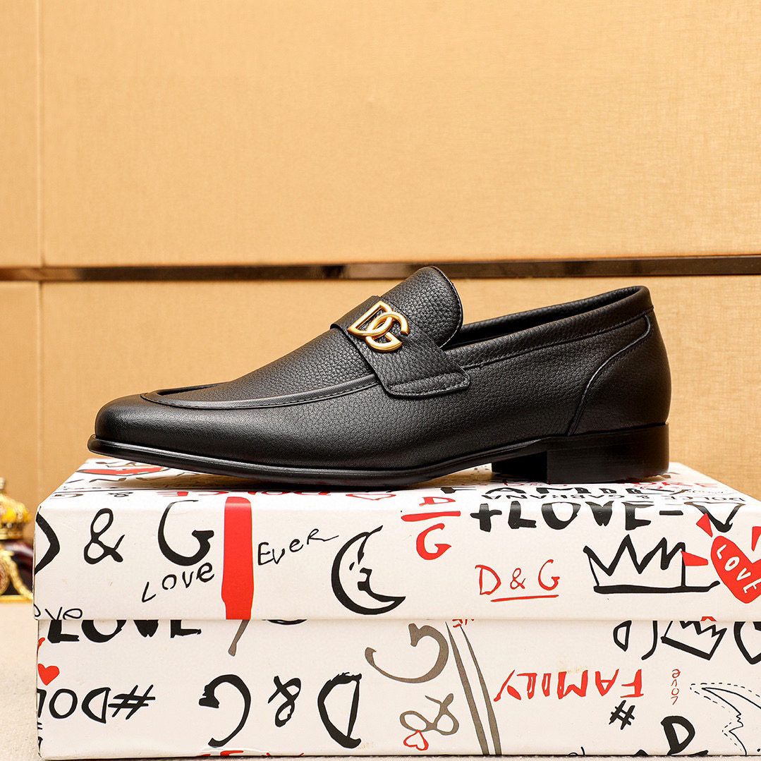 D&G men's leather shoes-46