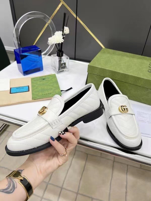 Gucci women's leather shoes-54