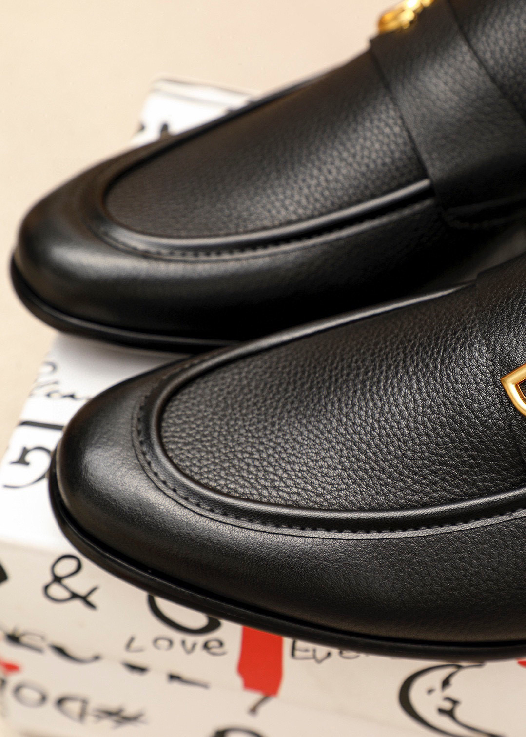 D&G men's leather shoes-46