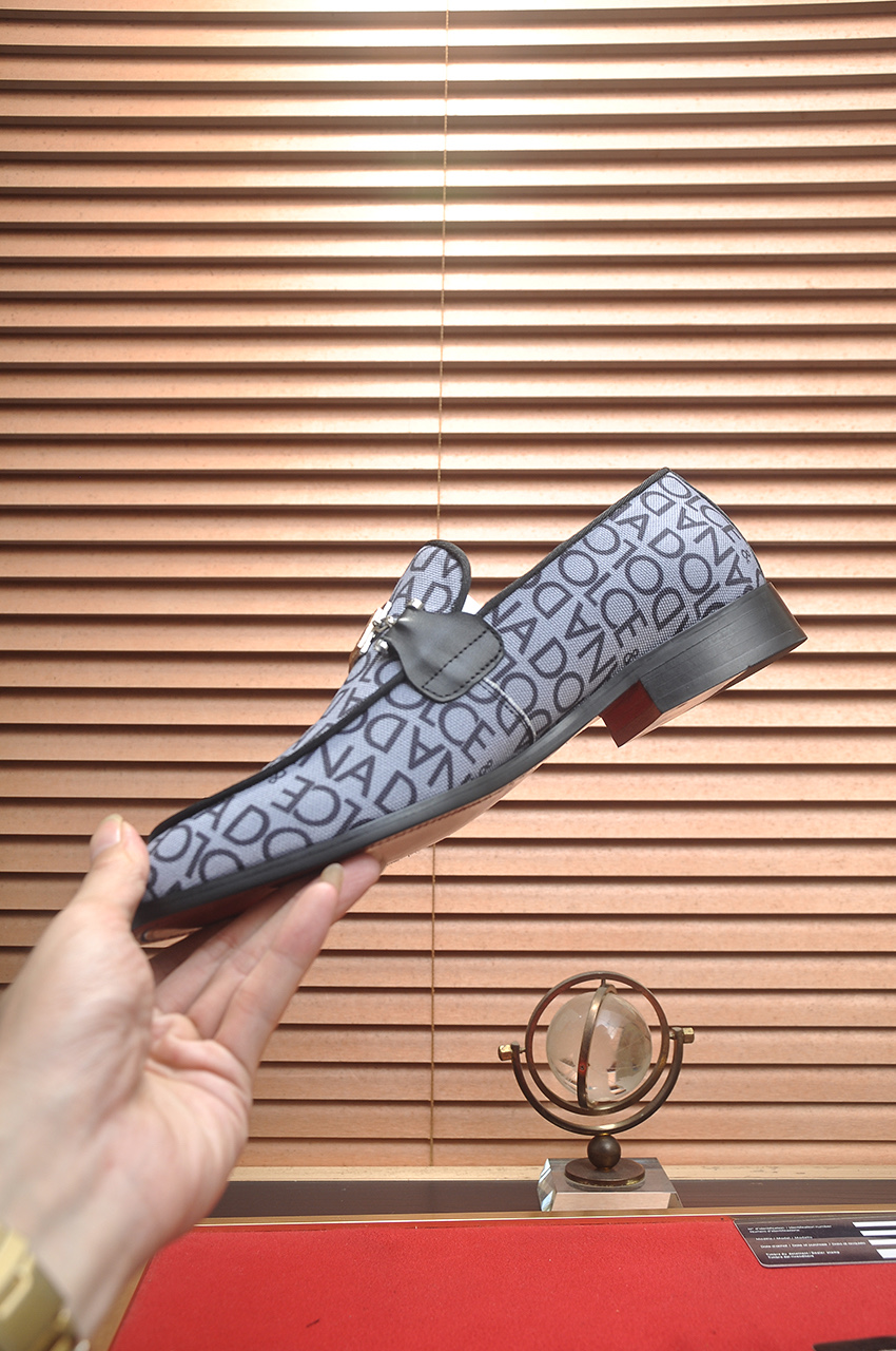 D&G men's leather shoes-44