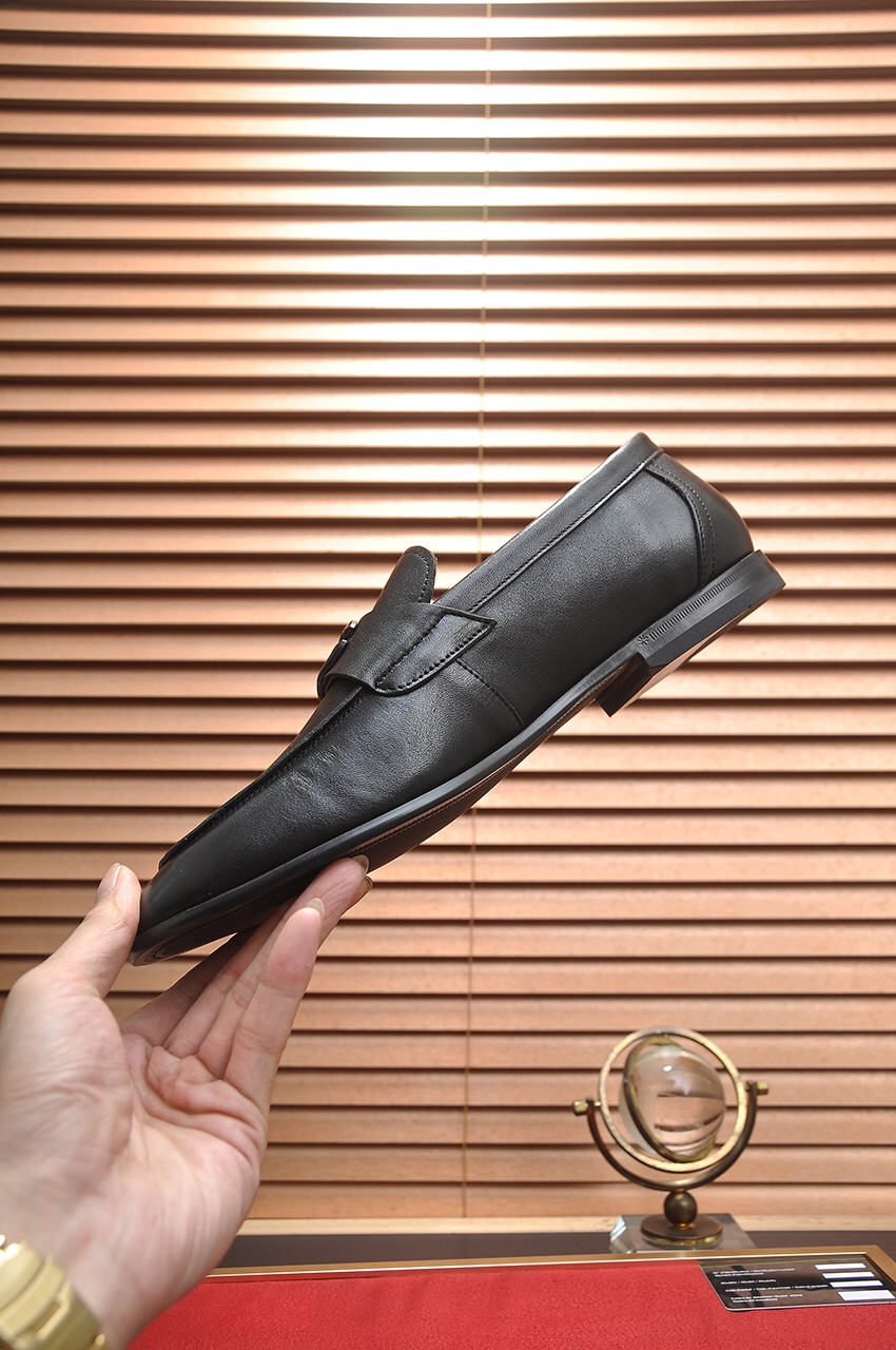 D&G men's leather shoes-3