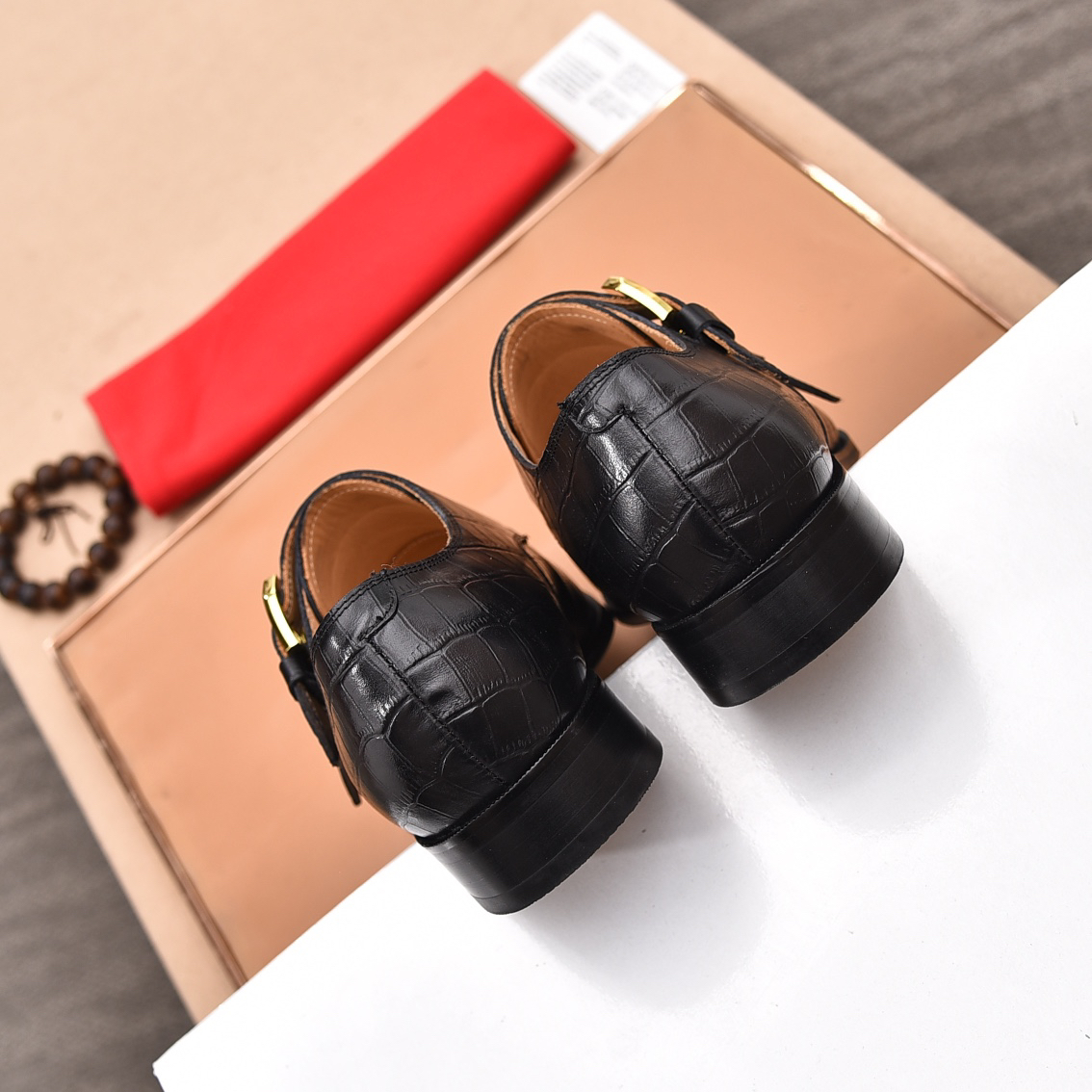 Gucci men's leather shoes-43