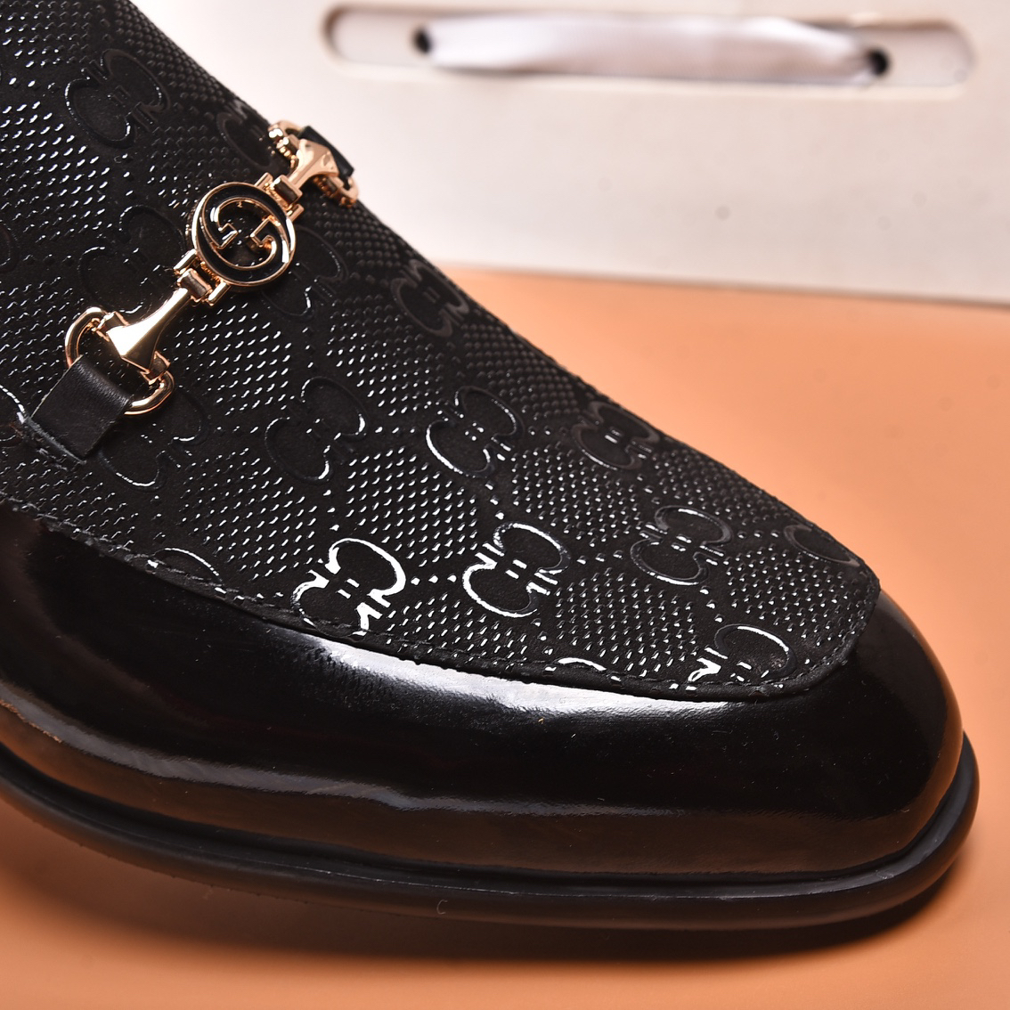 Gucci men's leather shoes-41