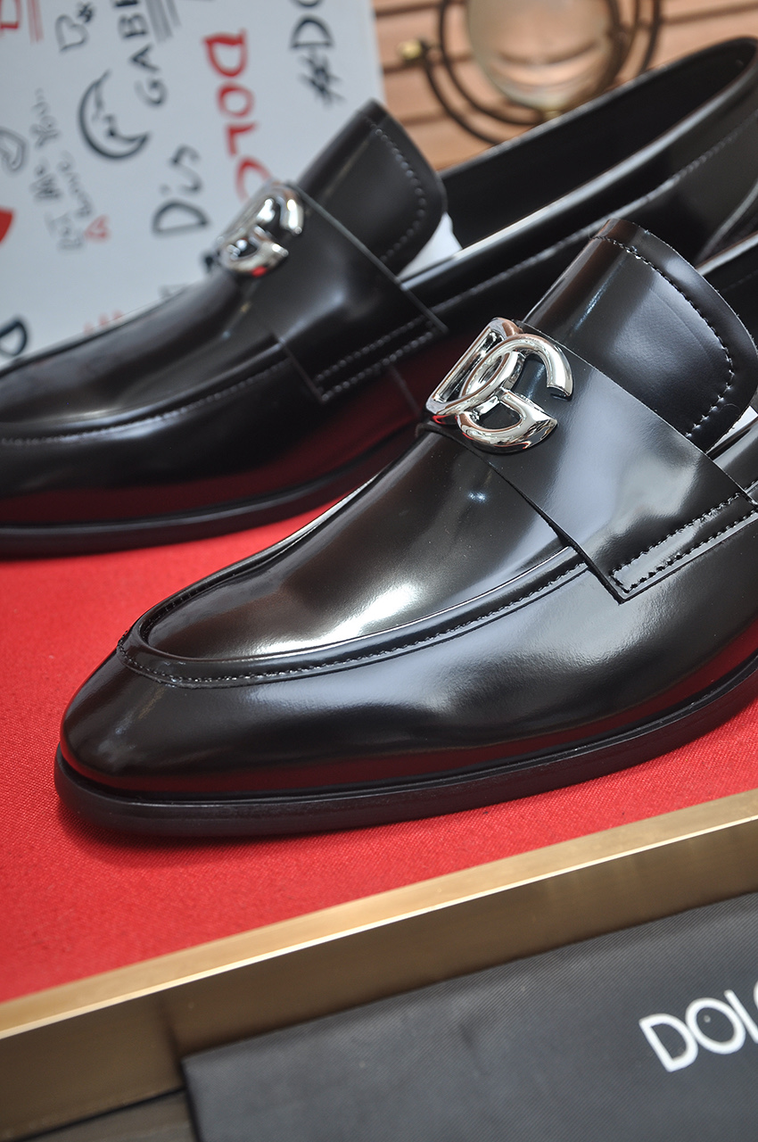 D&G men's leather shoes-26