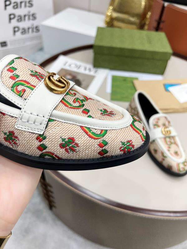 Gucci women's leather shoes-55