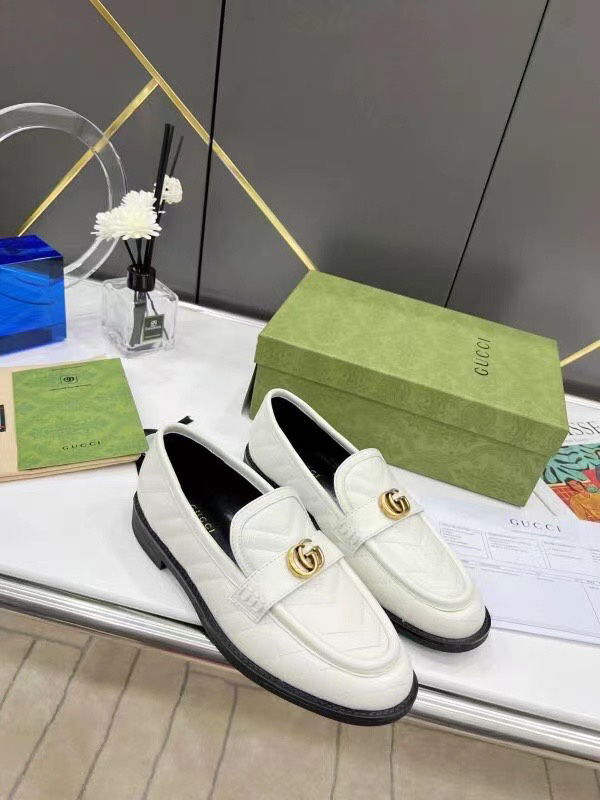 Gucci women's leather shoes-54