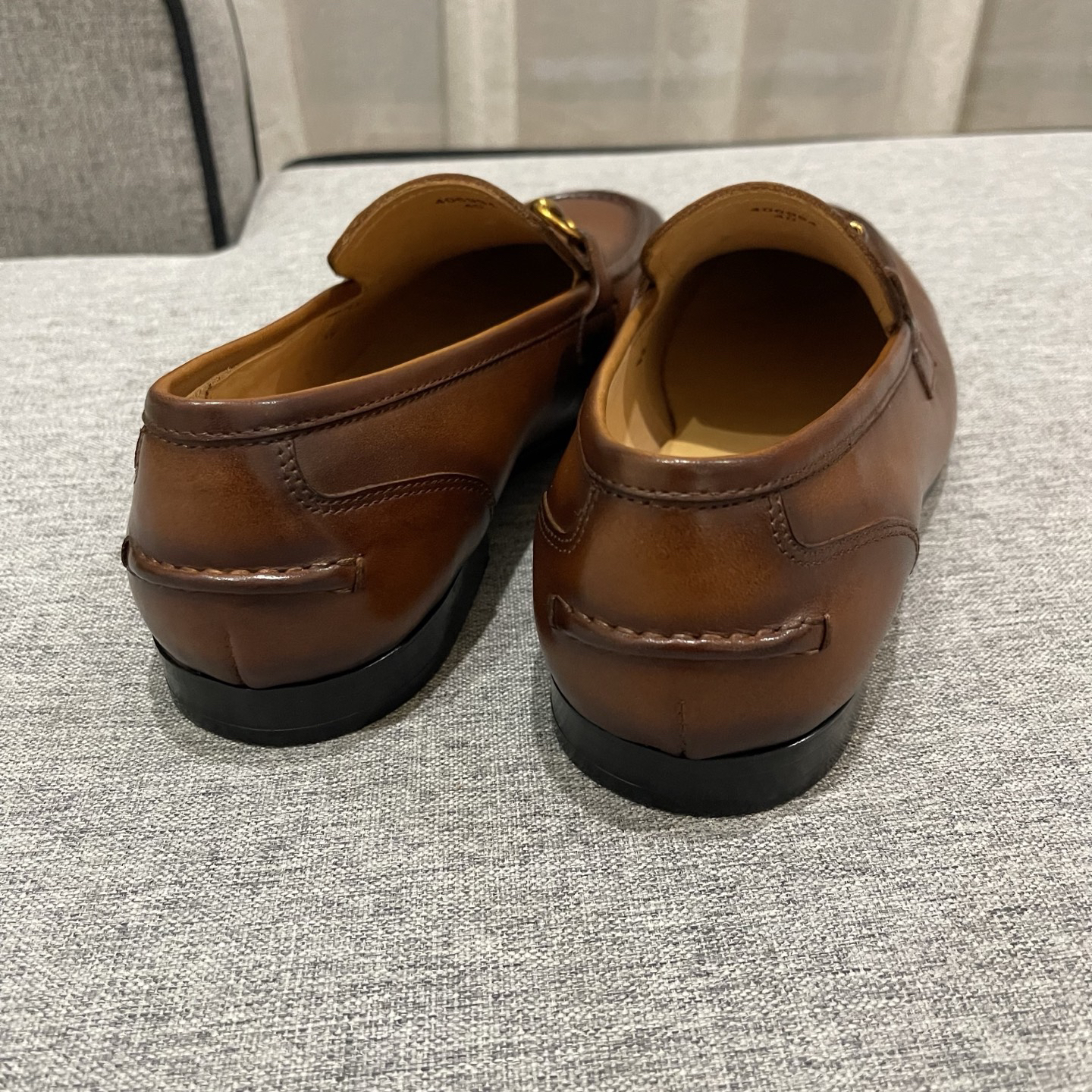 Gucci men's leather shoes-28