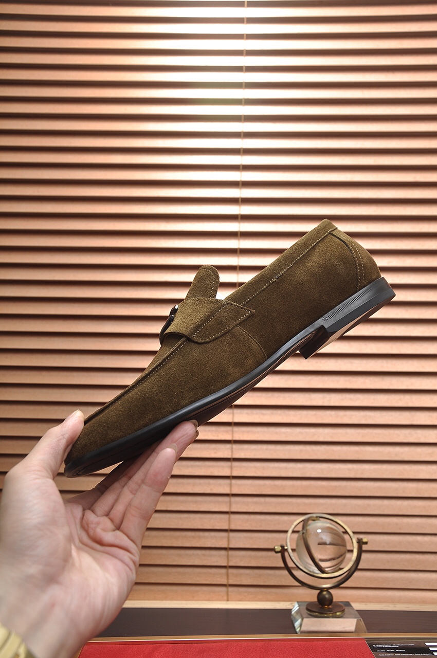 D&G men's leather shoes-84