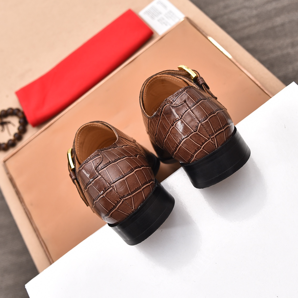 Gucci men's leather shoes-44