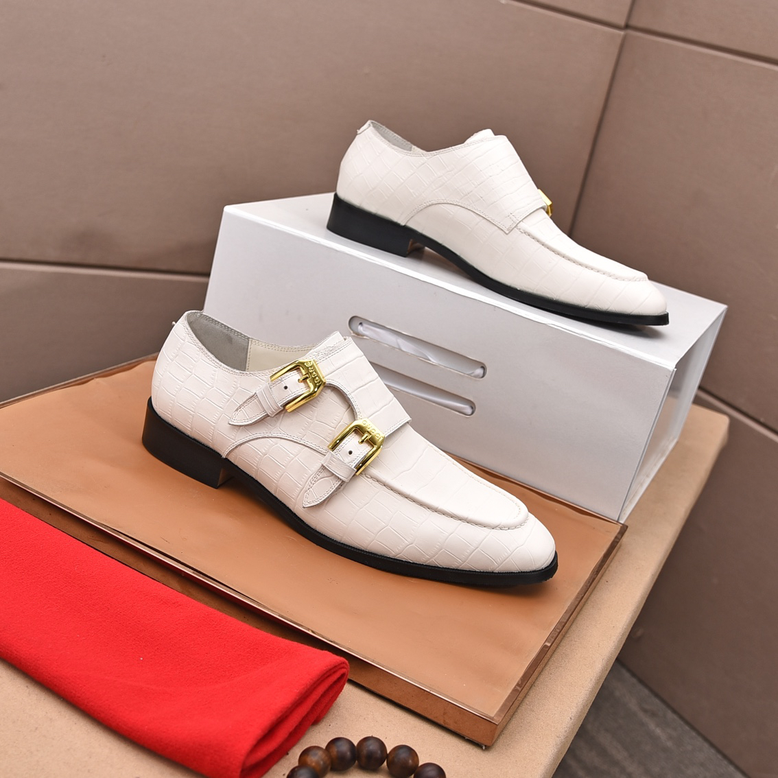 Gucci men's leather shoes-45
