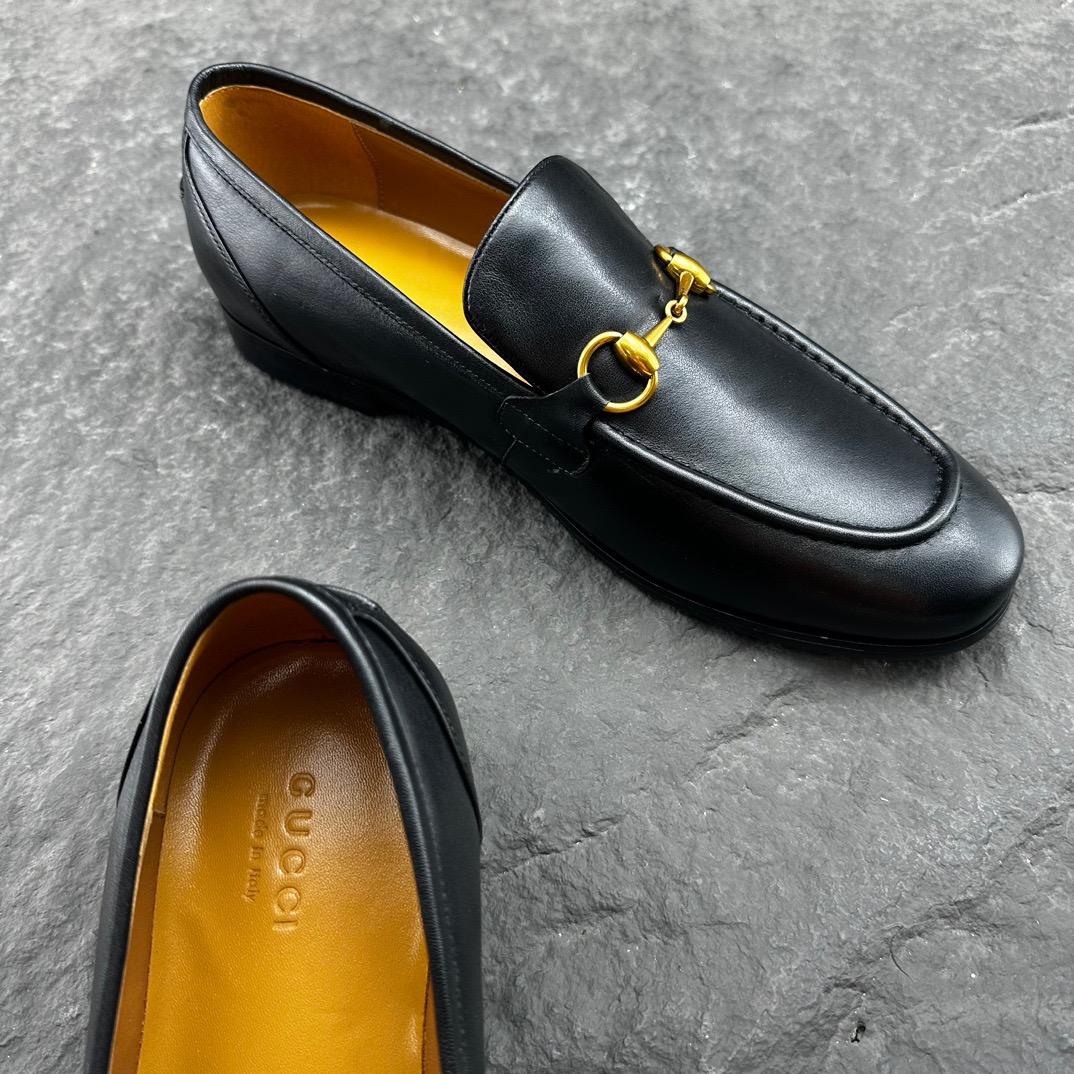 Gucci men's leather shoes-46