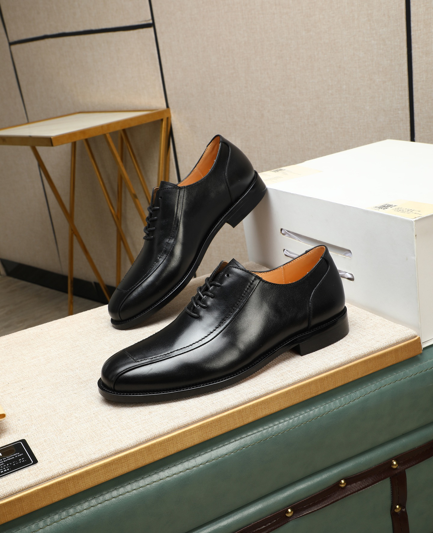 Gucci men's leather shoes-30