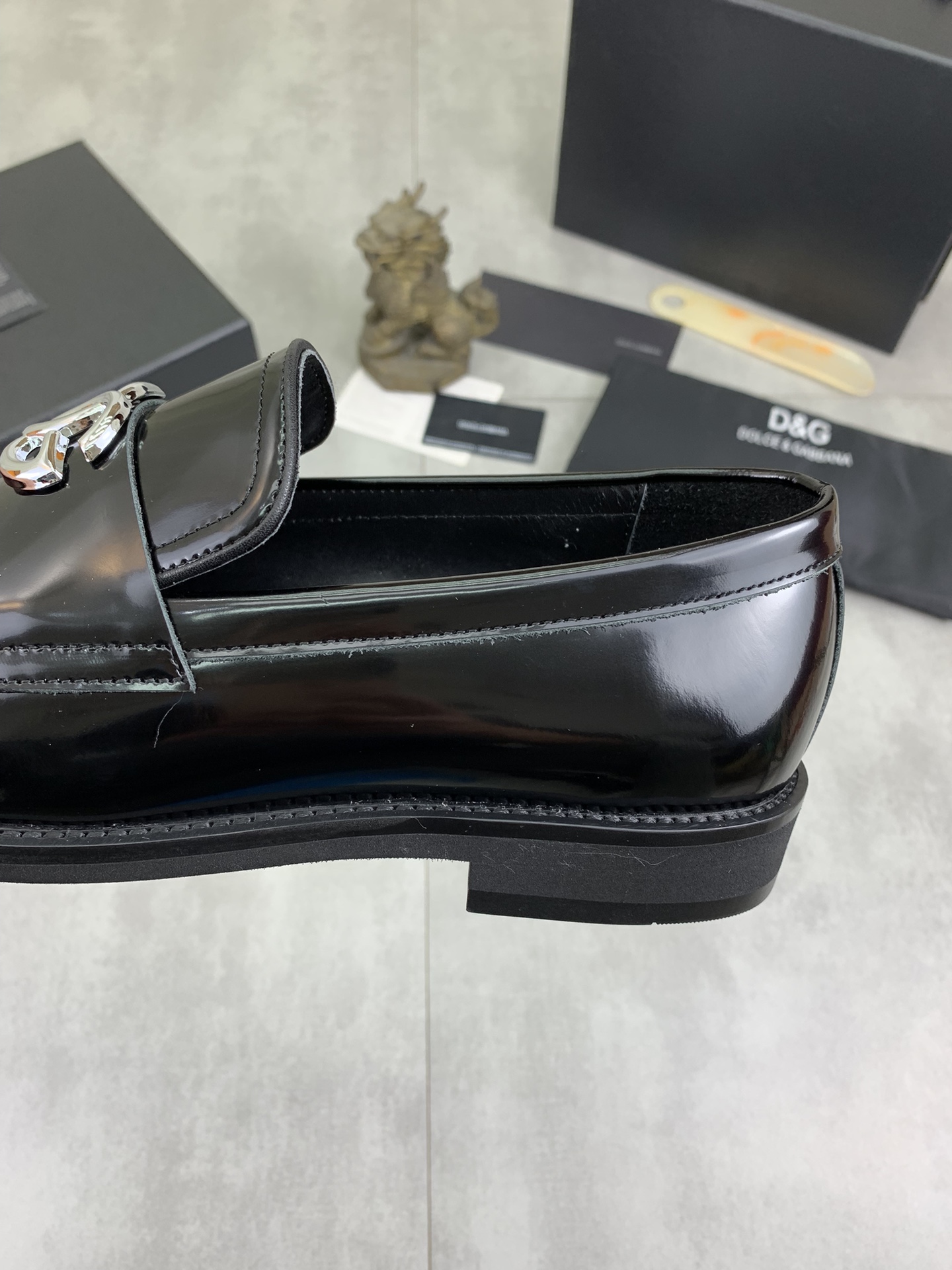 D&G men's leather shoes-27