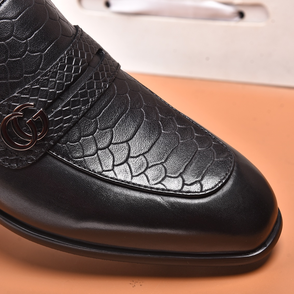 Gucci men's leather shoes-39