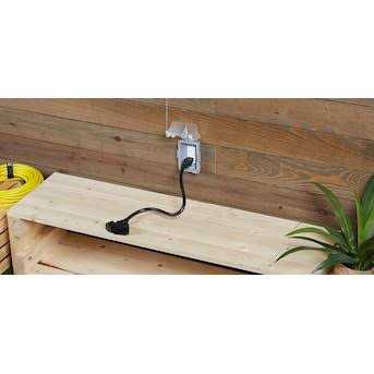 Utilitech Medium duty 2-ft 14 / 3-Prong Outdoor Stw Medium duty General Extension Cord UTAD50702