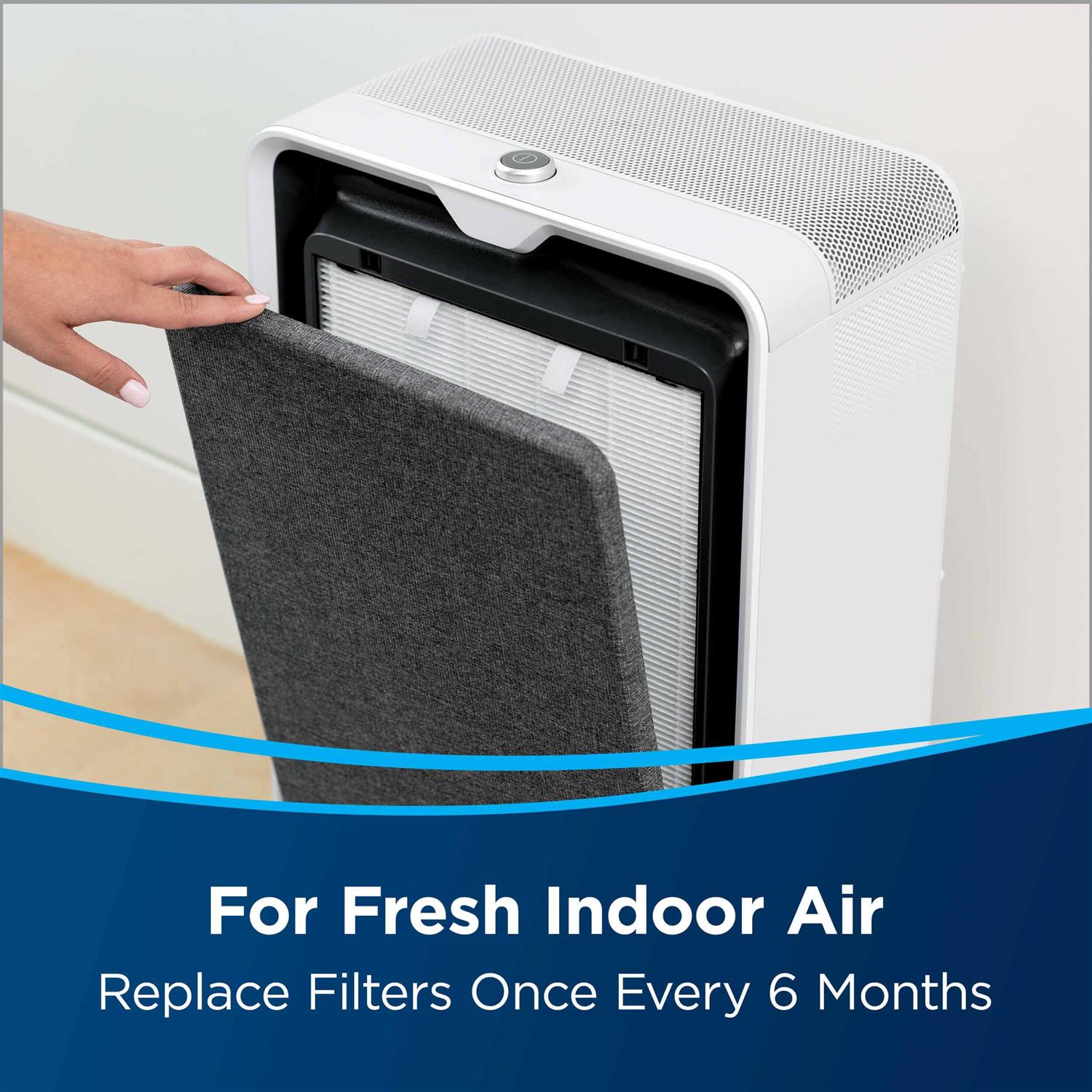 Bissell HEPA Air Purifier Filter & Activated Carbon Filter Pack for Air320 Air Purifiers