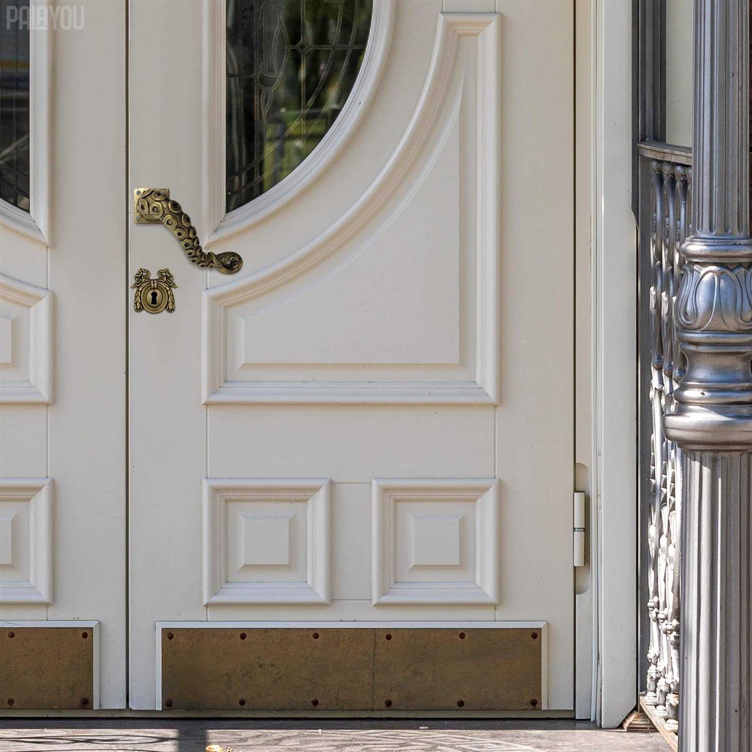 palayou vintage octopus door Handles Gold door Handles indoor & outdoor