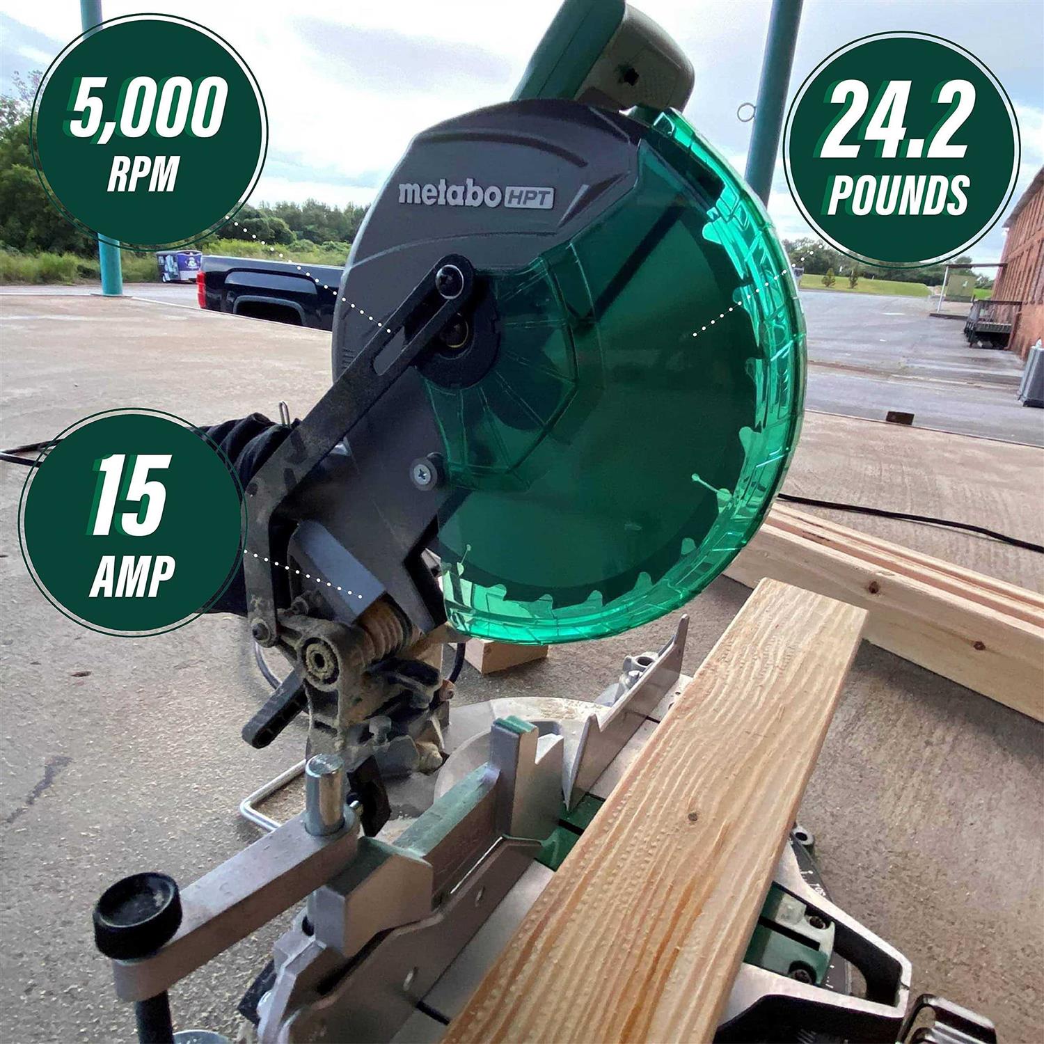 Metabo HPT 10 in. 15-Amp Compound Miter Saw
