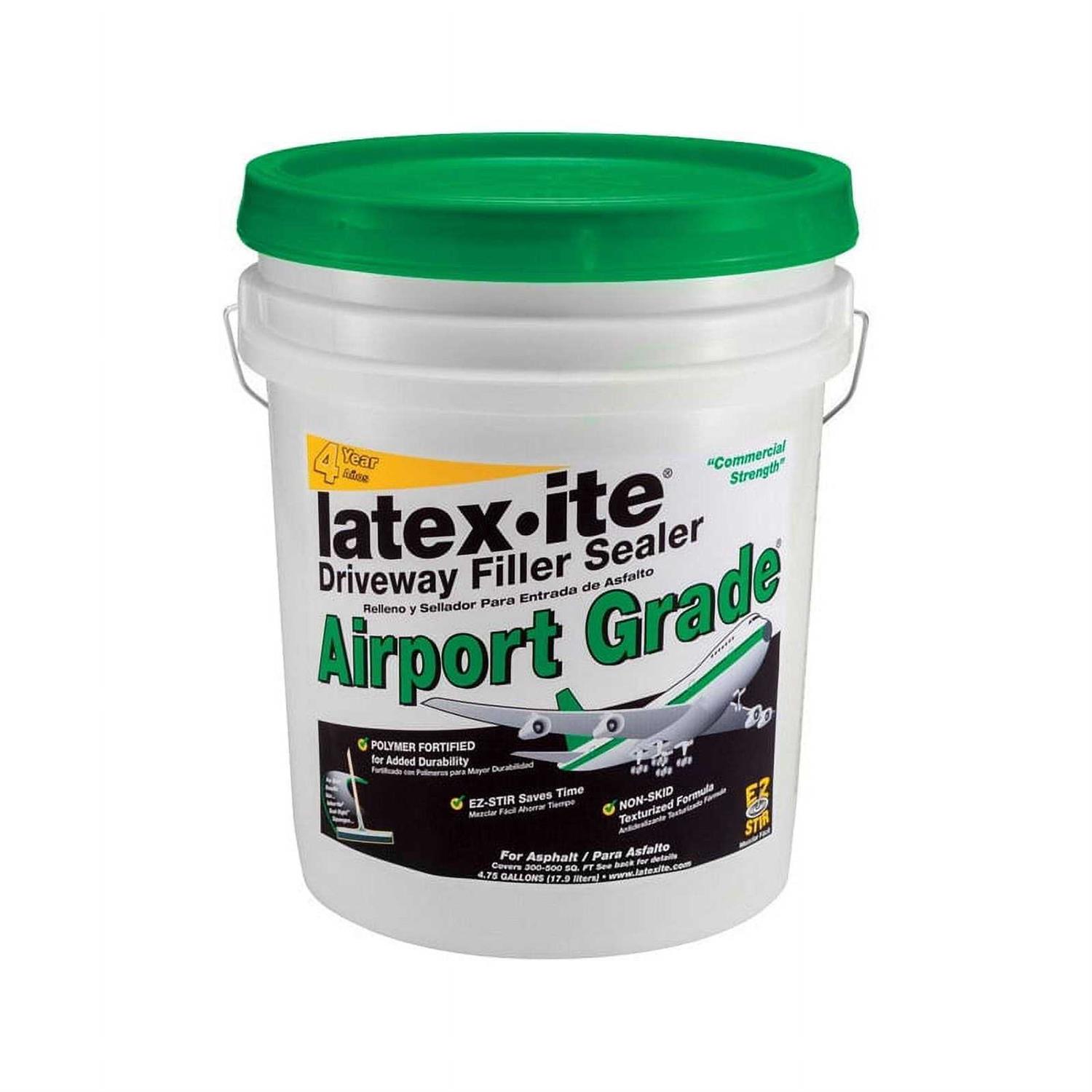 Latex-ite Airport Grade Black Asphalt Asphalt Driveway Sealer 5 gal