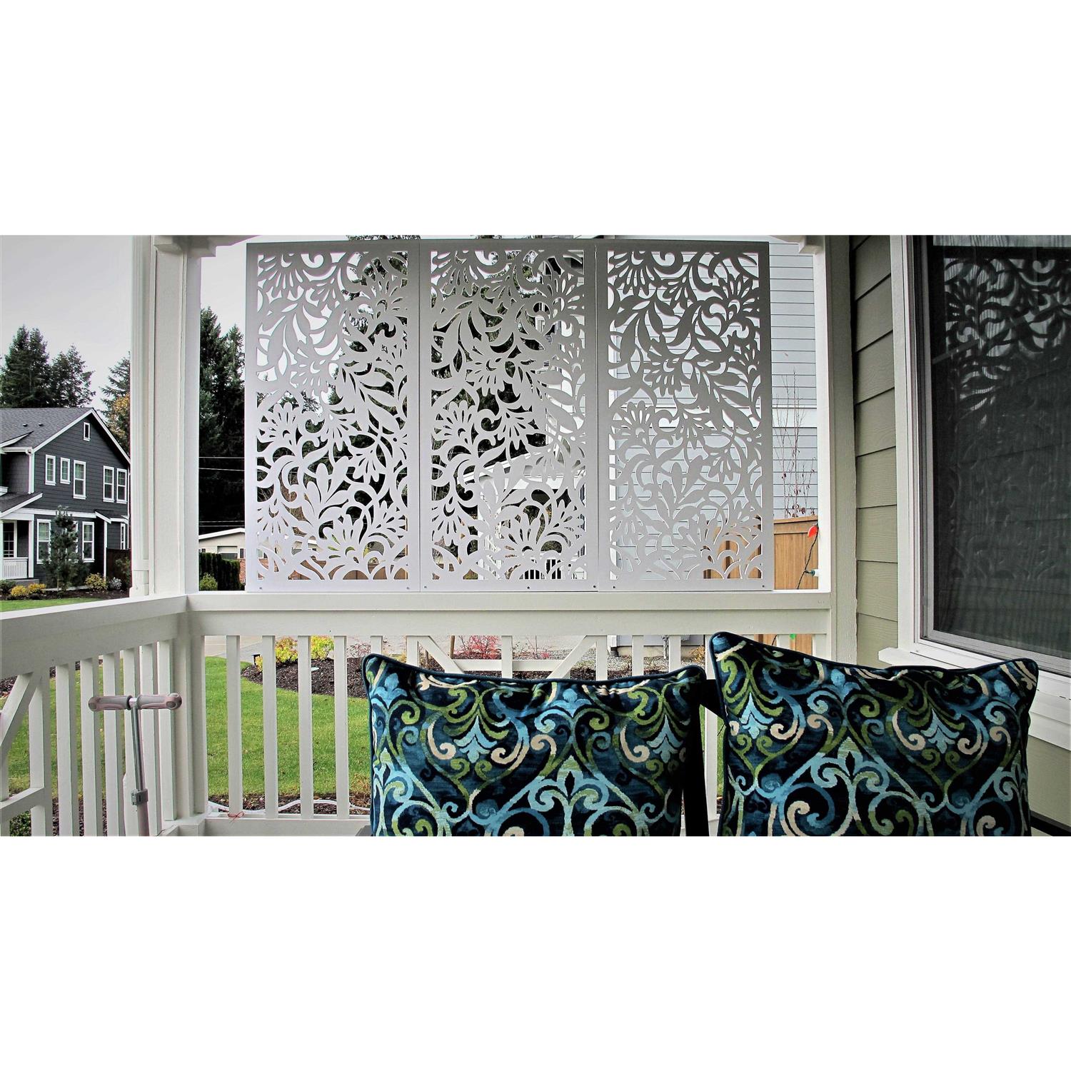 Vima Avines Decorative Wall Panel PVC Board with Private Screen Fence Design