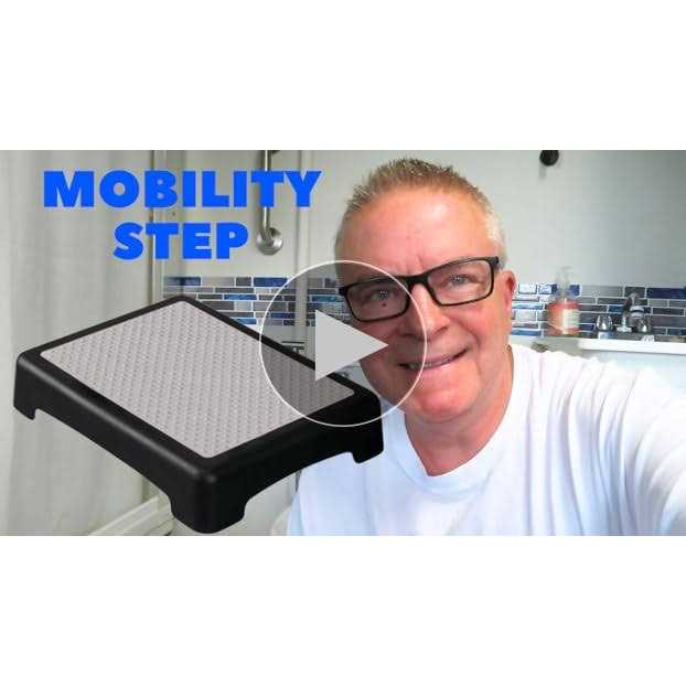 Non-Slip Indoor/Outdoor 4 Inch Height Mobility Platform Step