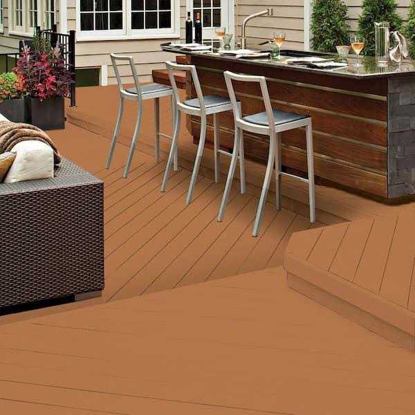 BEHR Premium 1 gal. #SC-533 Cedar Naturaltone Solid Color Waterproofing Exterior Wood Stain and Sealer