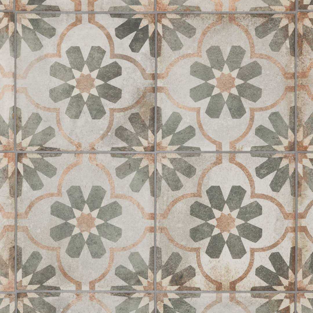 D'Anticatto Decor Florence 9 x 9 Porcelain Patterned Wall & Floor Tile Merola Tile