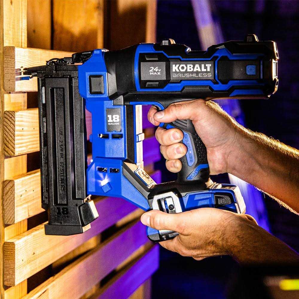Kobalt 2.125-in 18-Gauge Cordless Brad Nailer KNA 2024A-03