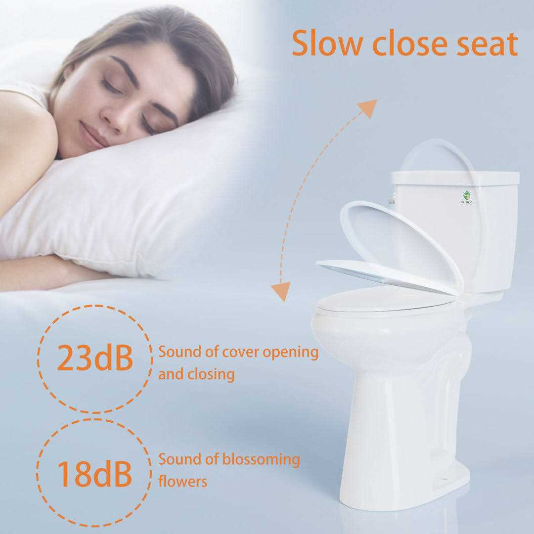 SUPERFLO HT-140 21-inch Height Extra Tall Toilet for Bathrooms