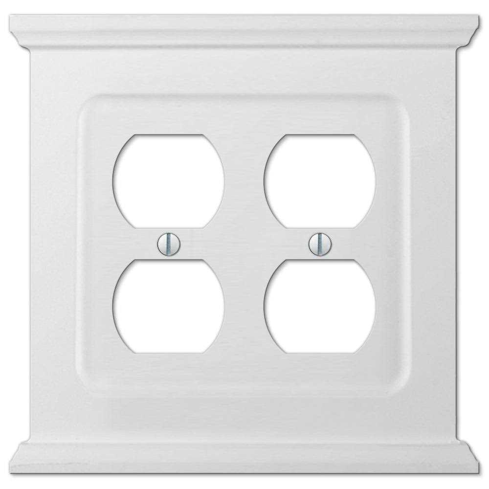 allen + roth LW2050RW Capitol 1-Gang Decorator Standard Wall Plate