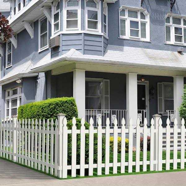 Outdoor Essentials 3/4 in. x 3-1/2 in. x 42 in. Pressure Treated Pine French Gothic Fence Pickets