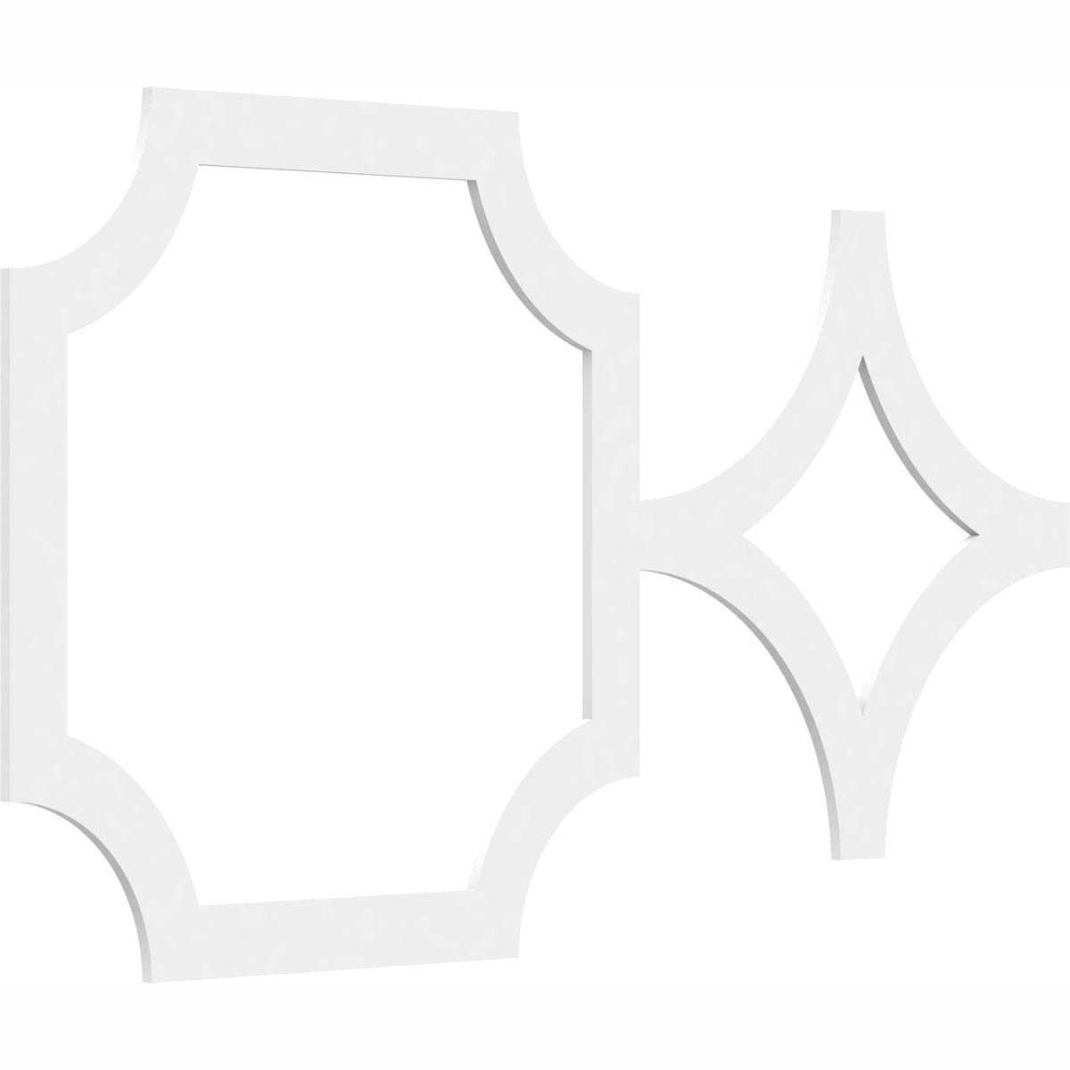 Anderson Decorative Fretwork Wall Panels in Architectural Grade PVC