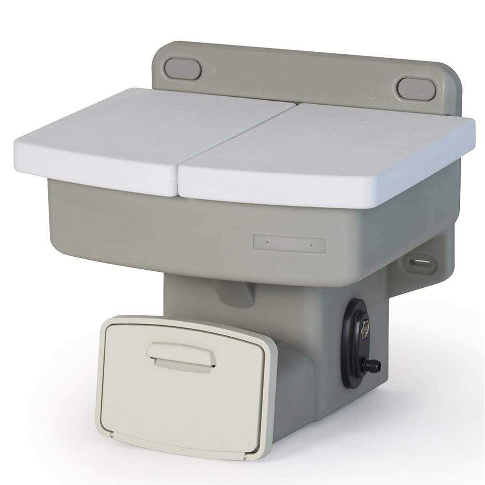 Modern Home Wall Mounted Outdoor Garden Sink w/Hose Holder