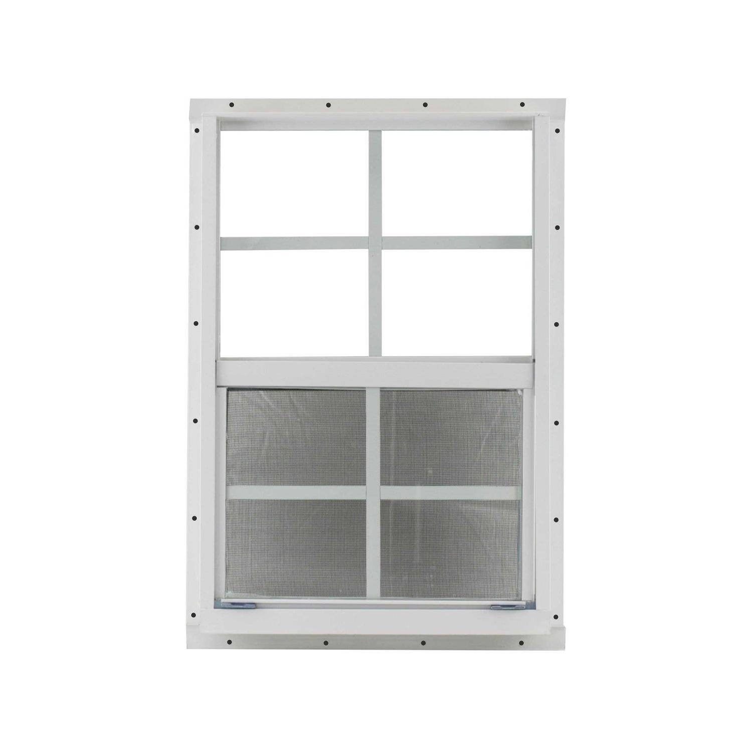 Shed Window and More 18 X 27 White Flush Mount