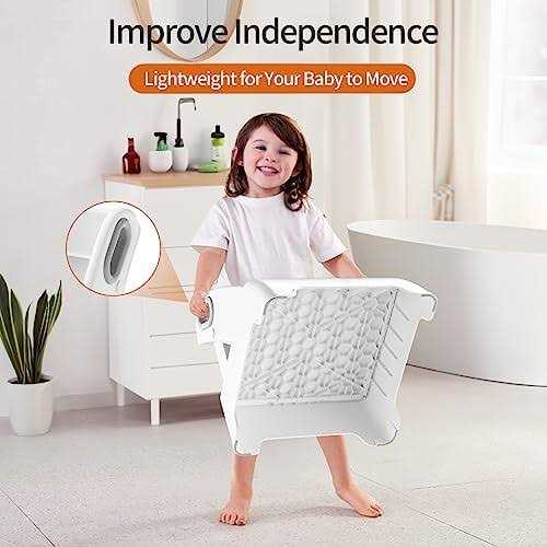 Toddler Step Stool Adjustable 2 Step Stools for Kids Removable Sitting Stool for Kitchen Counter Bathroom Sink Toilet Potty Training with Handles