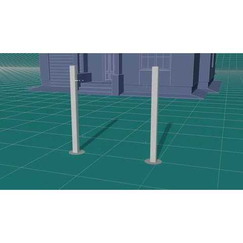 Veranda Linden 6 ft. H x 8 ft. W Cypress Vinyl Privacy Fence Panel Kit