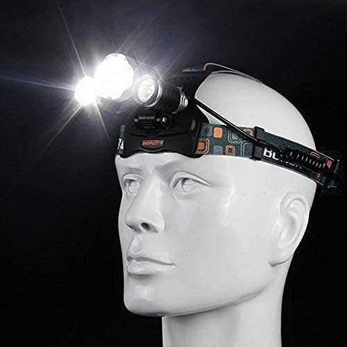 Headlamp Rechargeable 20000 Lumen,Top Headlamp Super Bright Headlamp Waterproof Hard Hat Light,Adjustable Light for Adults,Outdoors Work Headlight