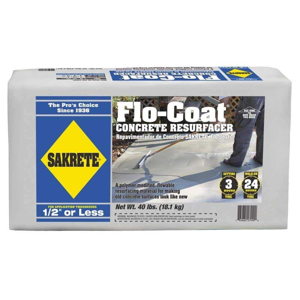 Sakrete Flo-Coat Concrete Resurfacer