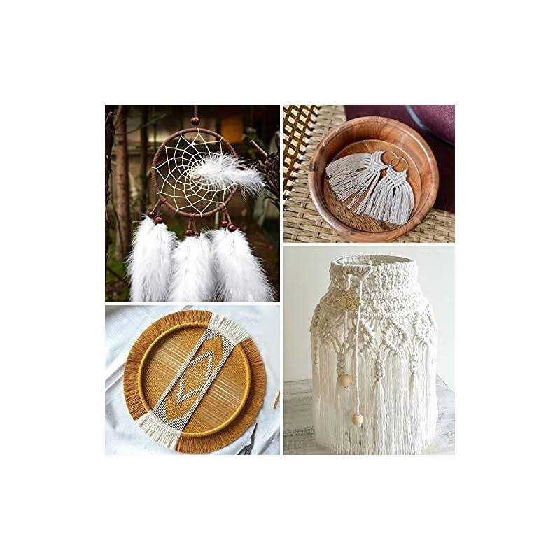 G2plus Cotton Bakers Twine328 Feet 2mm Natural White Cotton String for Craftsgift Wrapping Twinearts & Crafts Home Decor Gift Packaging