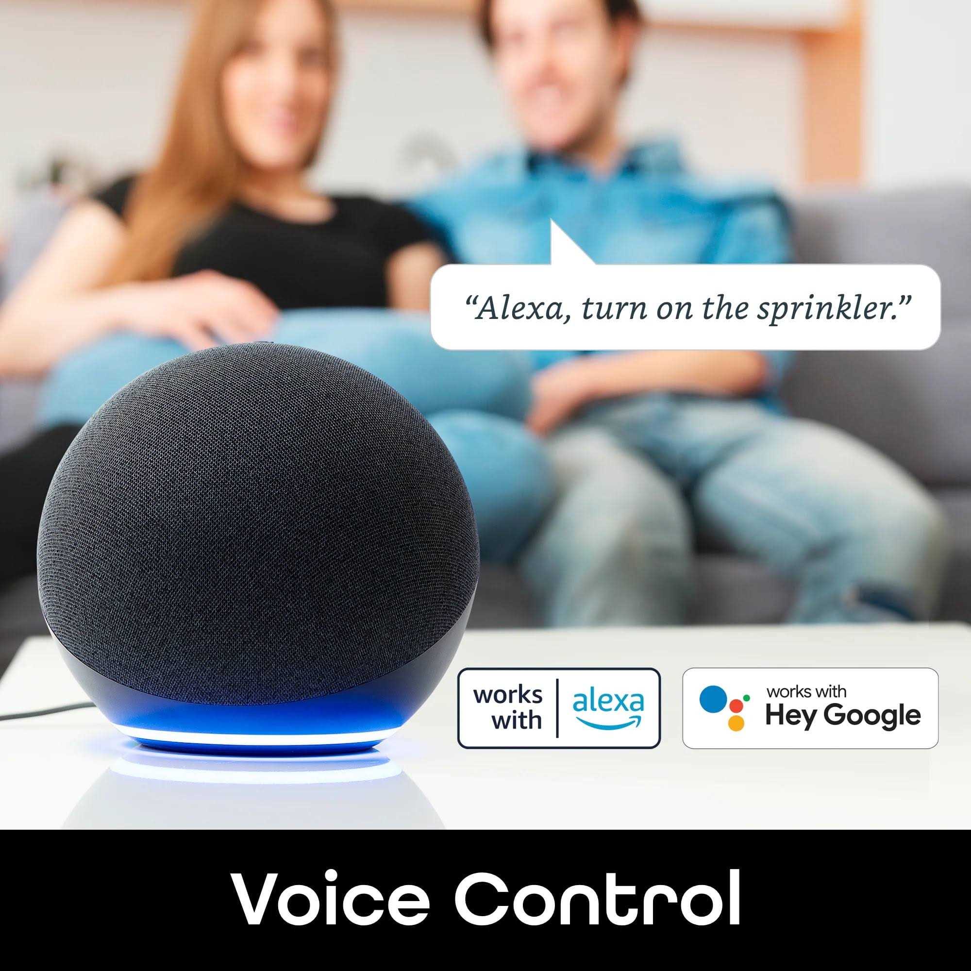 Geeni Outdoor Duo Wi-Fi Smart Plug, Weatherproof, No Hub Required, Wireless Remote Control and Timer -Smart Plug Compatible with Alexa