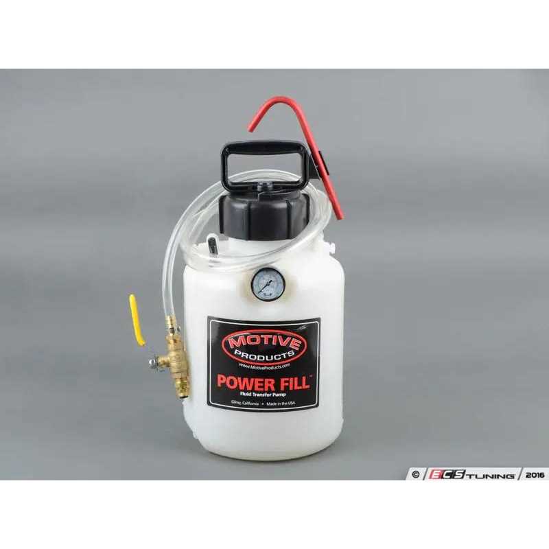 Motive Products 1735 Power Fill Pro 1 Gal Fluid Transfer Pump System