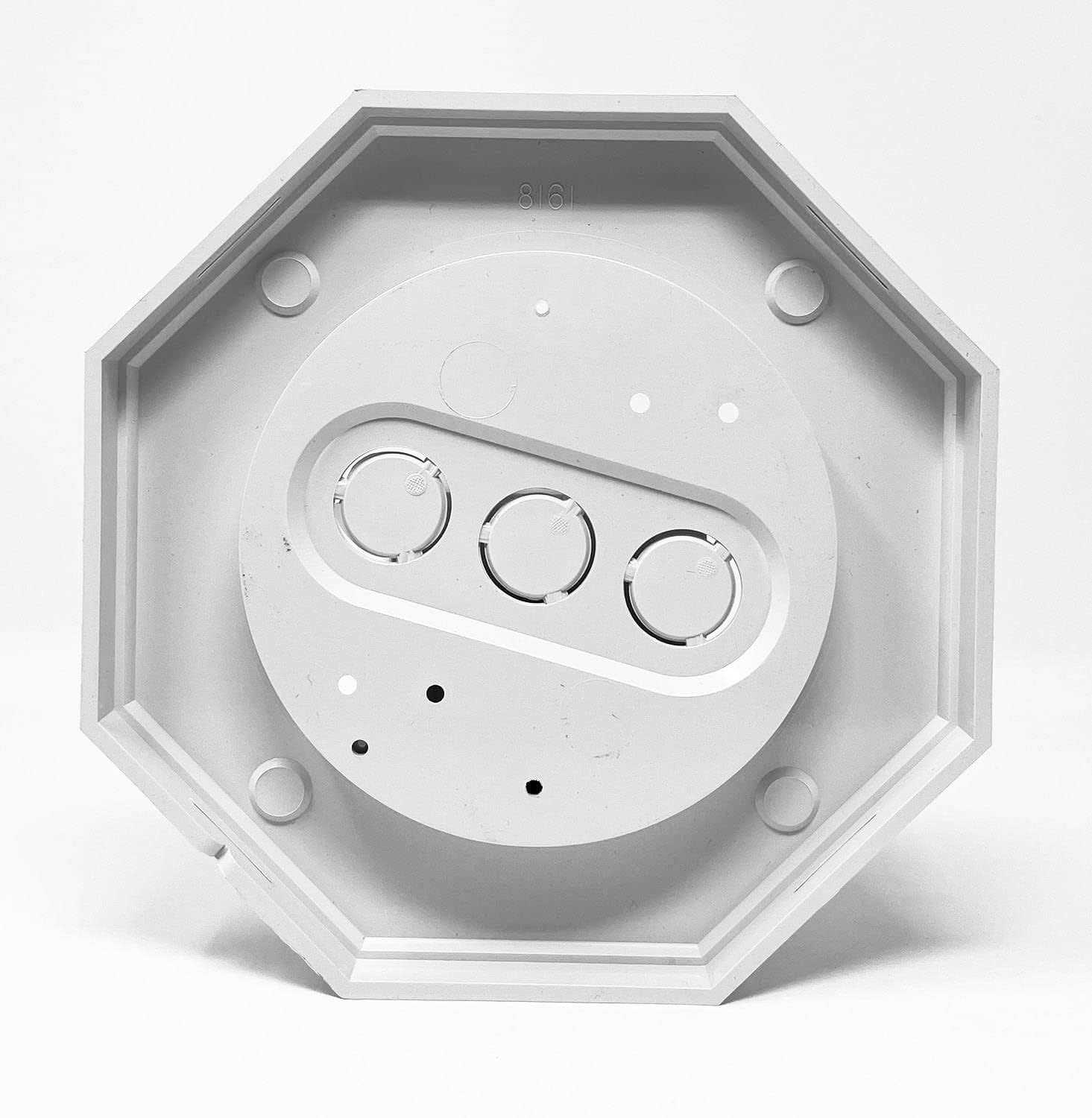 iMBAPrice Vertical Siding Lamp Octagon Mounting Kit with Built-in Box for Outdoor Smooth Flat Surface on all