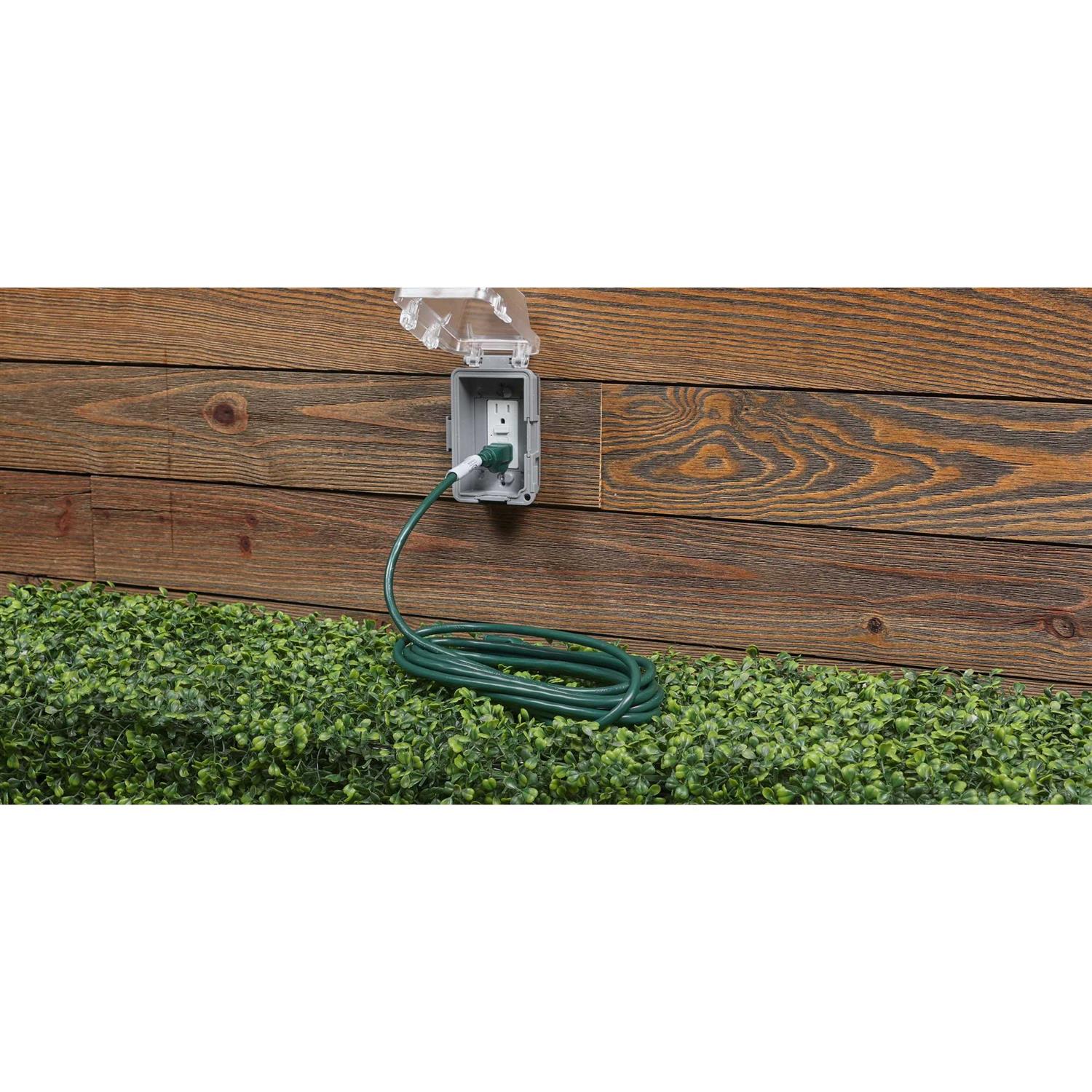 utilitech 15-ft 16/3 3-Prong Outdoor sjtw Light Duty General Extension Cord UT880615