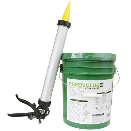 Acoustic Noise Proofing Green Glue Compound 5 Gallon Pail
