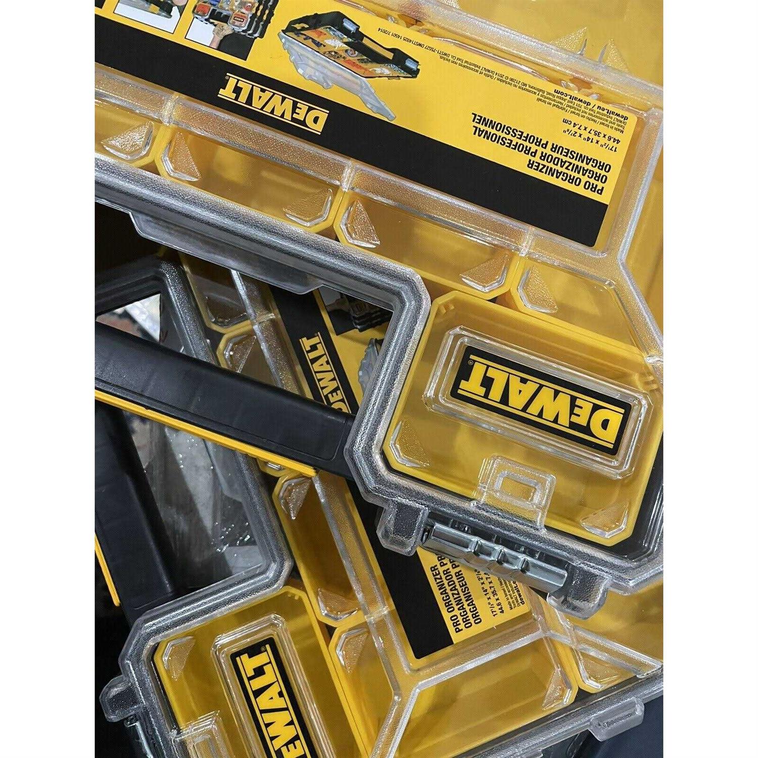 DEWALT 10-Compartment Shallow Pro Small Parts Organizer