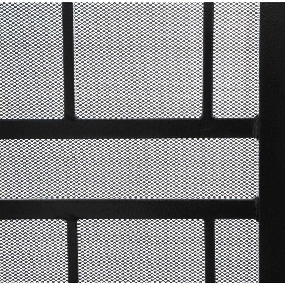 Titan 36 in. x 80 in. Arcada Surface Mount Outswing Steel Security Door with Expanded Metal Screen