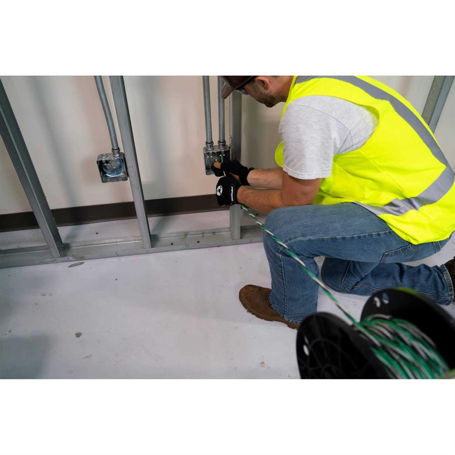 Southwire 12/3 Black/White/Green Solid CU THHN Tri-Wire