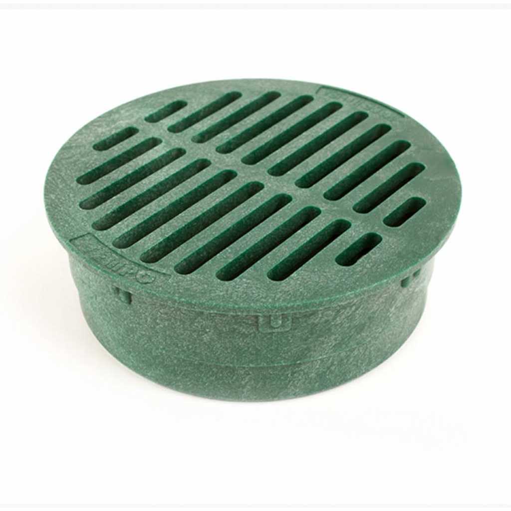 Premium USA Made Outdoor Round Flat Drain Grate Cover