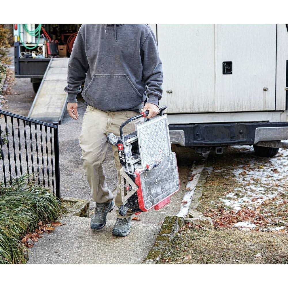 Porter Cable Table Top Wet Tile Saw PCE980