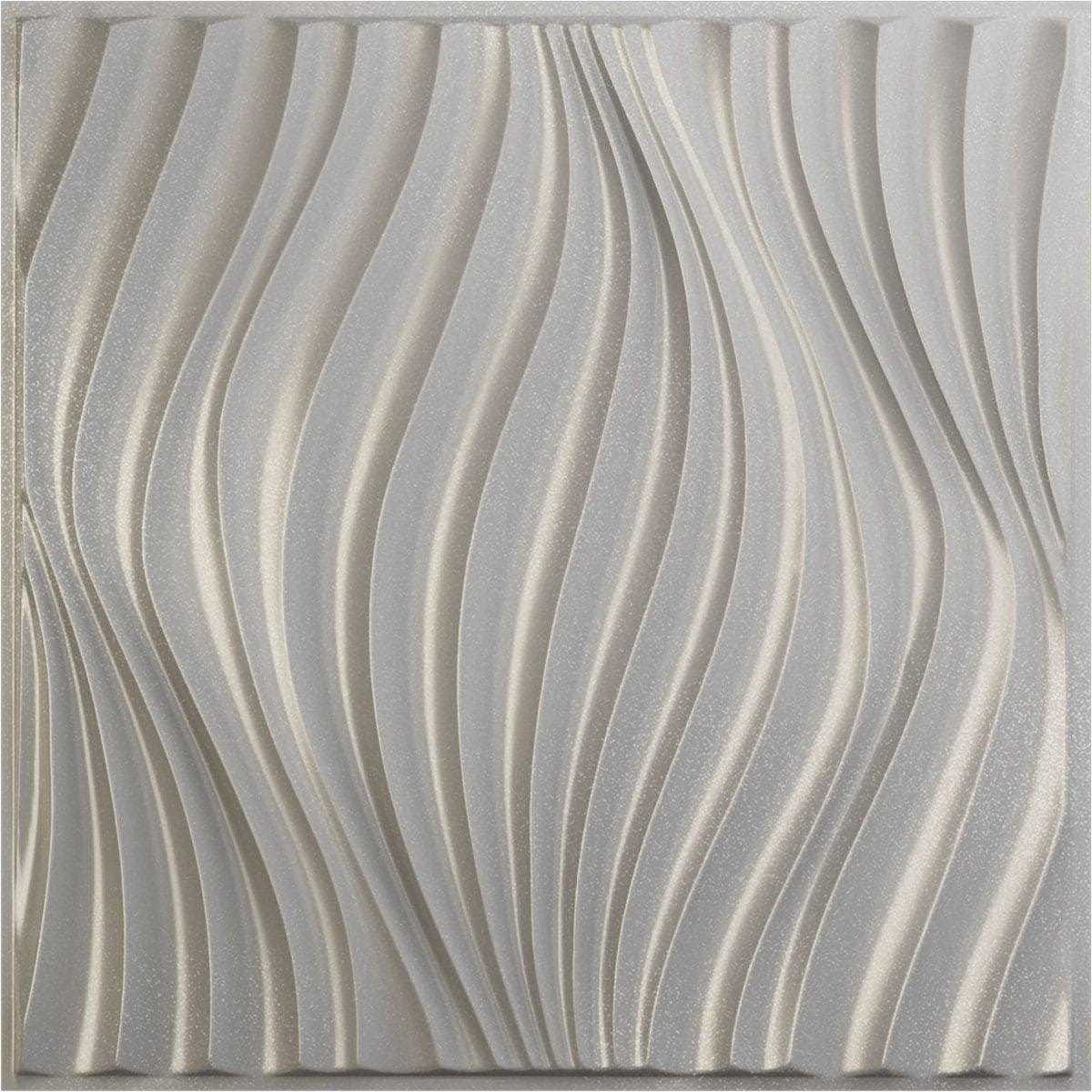 Ekena Millwork 19-5/8W x 19-5/8H Billow EnduraWall Decorative 3D Wall Panel